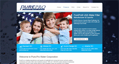 Desktop Screenshot of catalog.pure-pro.com